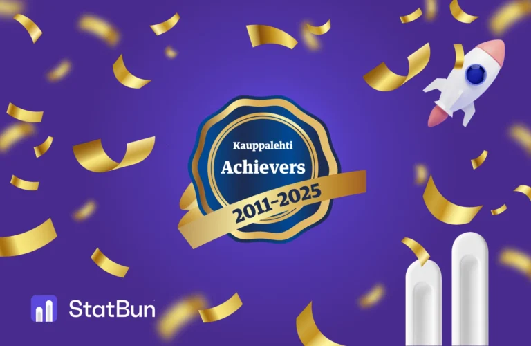 Talgraf – the company behind StatBun – honored as a long-term Achiever in Finland 